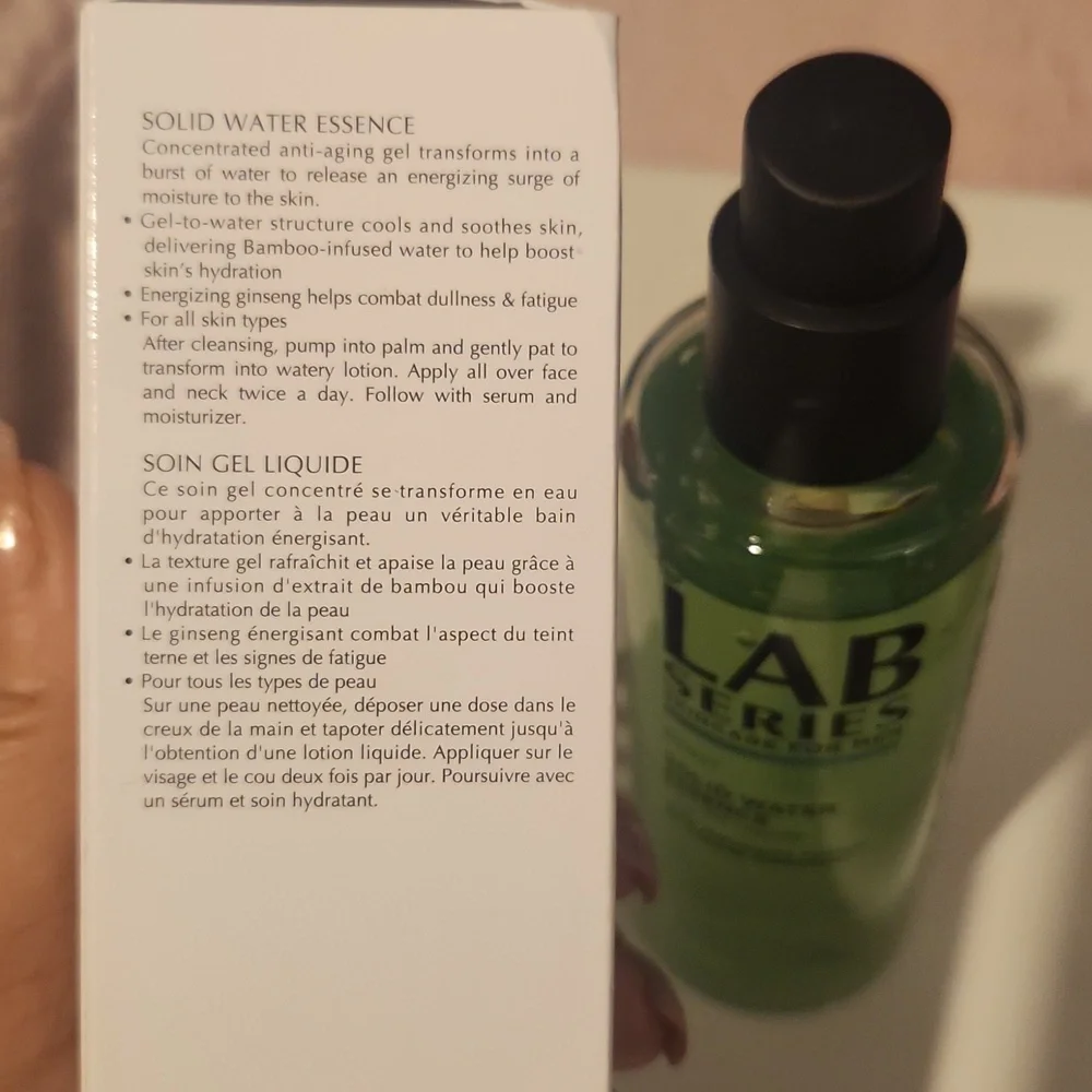 Men's anti‎ aging gel by Lab series NWT